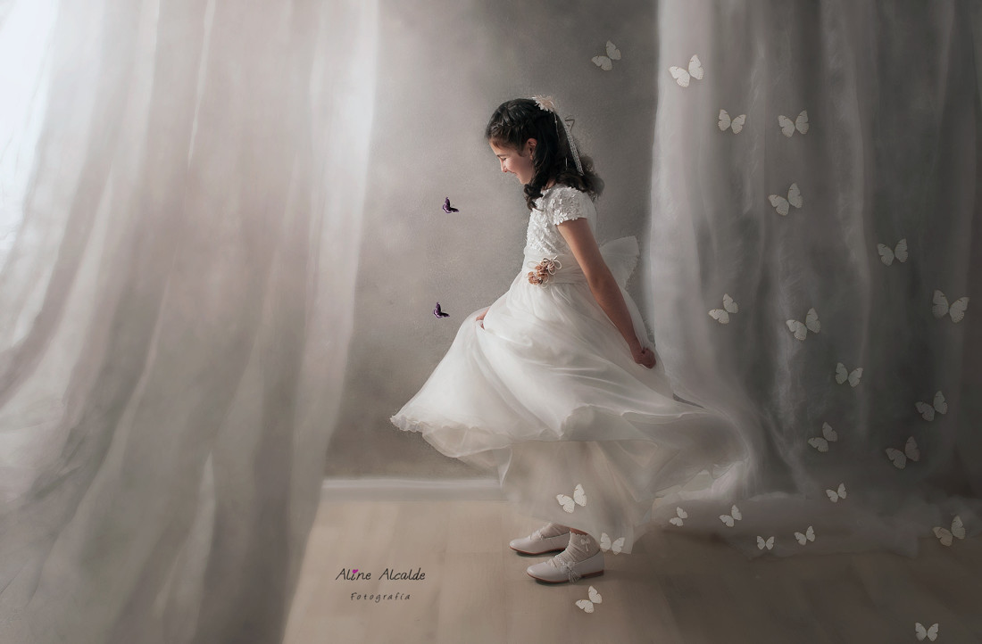 Fotografía artistica Primera Comunión
